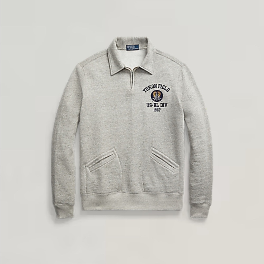 POLO RALPH LAUREN

Fleece Collared Quarter-Zip Sweatshirt